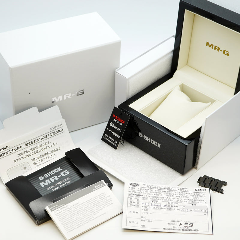 ★最終価格★SALE【5wwm0064】カシオ G-SHOCK MRG-B5000B-1JR 液晶文字盤【中古】腕時計 メンズ