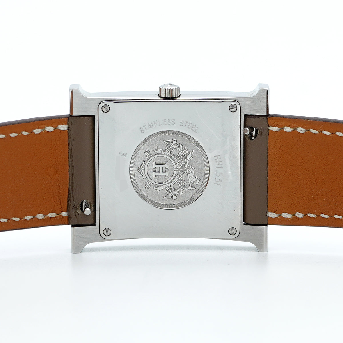 ★最終価格★SALE【5wwm0070】エルメス Hウォッチ HH1.531 白文字盤【中古】腕時計 レディース