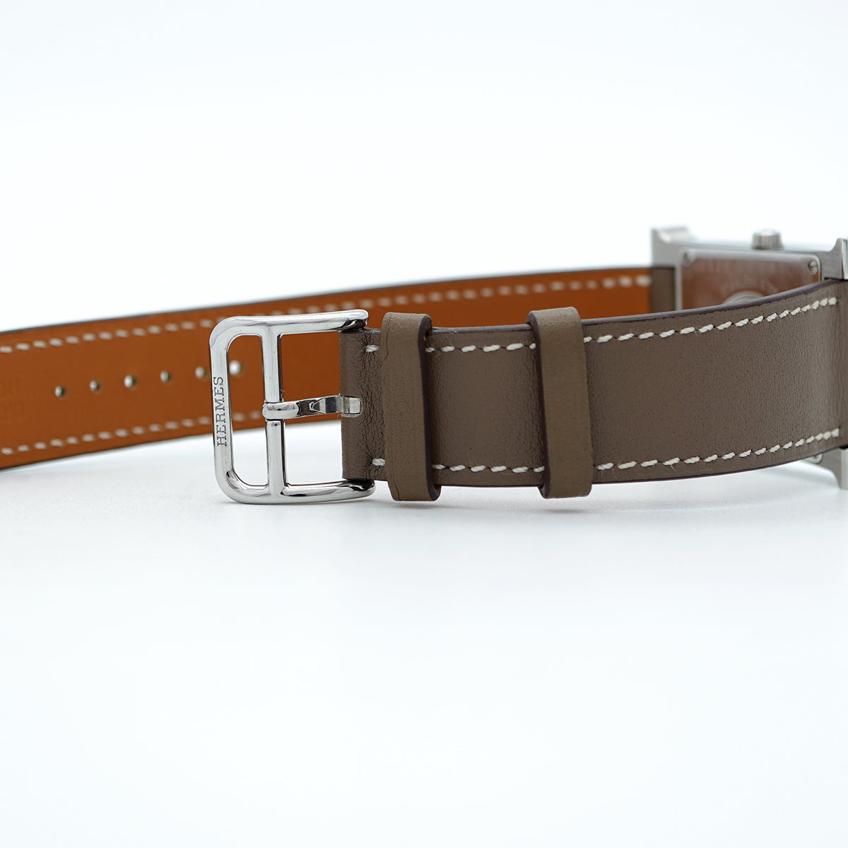 ★最終価格★SALE【5wwm0070】エルメス Hウォッチ HH1.531 白文字盤【中古】腕時計 レディース