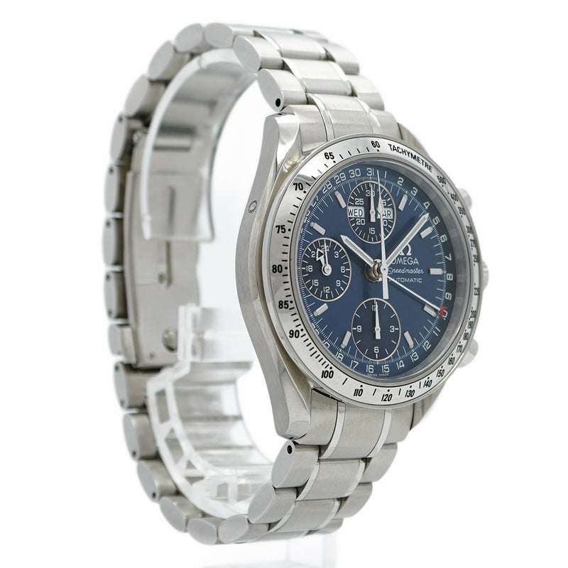 【5wwm0102】オメガ スピードマスター 3523.80 青文字盤【中古】腕時計 メンズ