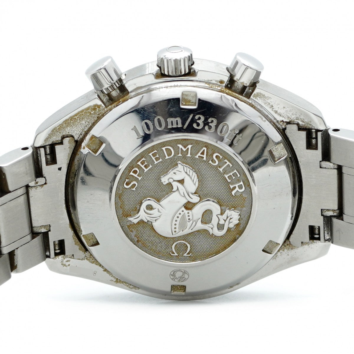 ★最終価格★SALE【5wwm0114】オメガ スピードマスター 3212.80 青文字盤【中古】腕時計 メンズ