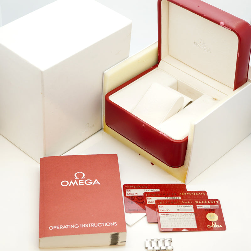 ★最終価格★SALE【5wwm0114】オメガ スピードマスター 3212.80 青文字盤【中古】腕時計 メンズ