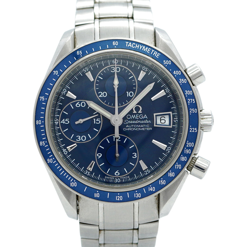 ★最終価格★SALE【5wwm0114】オメガ スピードマスター 3212.80 青文字盤【中古】腕時計 メンズ
