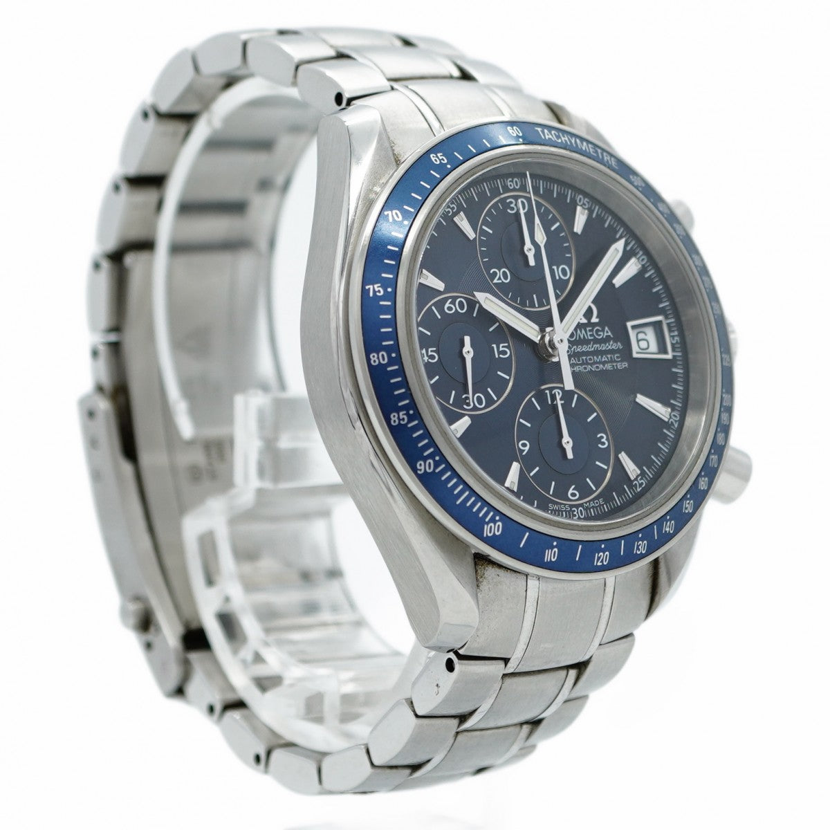 ★最終価格★SALE【5wwm0114】オメガ スピードマスター 3212.80 青文字盤【中古】腕時計 メンズ
