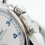 ★最終価格★SALE【5wwm0117】IWC アイダブリューシー シャフハウゼン ポルトギーゼヨットクラブ クロノグラフ IW390702 シルバー文字盤【中古】腕時計 メンズ