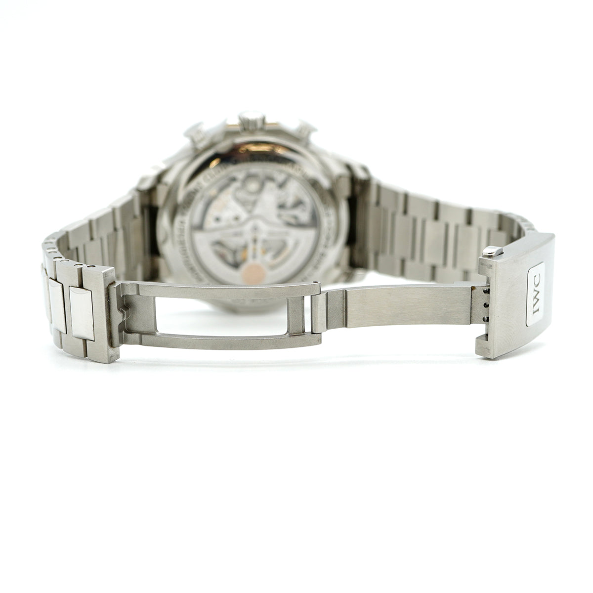 ★最終価格★SALE【5wwm0117】IWC アイダブリューシー シャフハウゼン ポルトギーゼヨットクラブ クロノグラフ IW390702 シルバー文字盤【中古】腕時計 メンズ