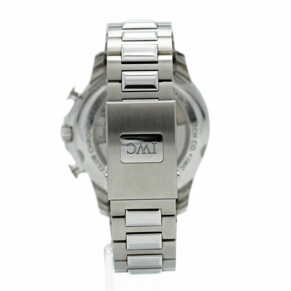 ★最終価格★SALE【5wwm0117】IWC アイダブリューシー シャフハウゼン ポルトギーゼヨットクラブ クロノグラフ IW390702 シルバー文字盤【中古】腕時計 メンズ