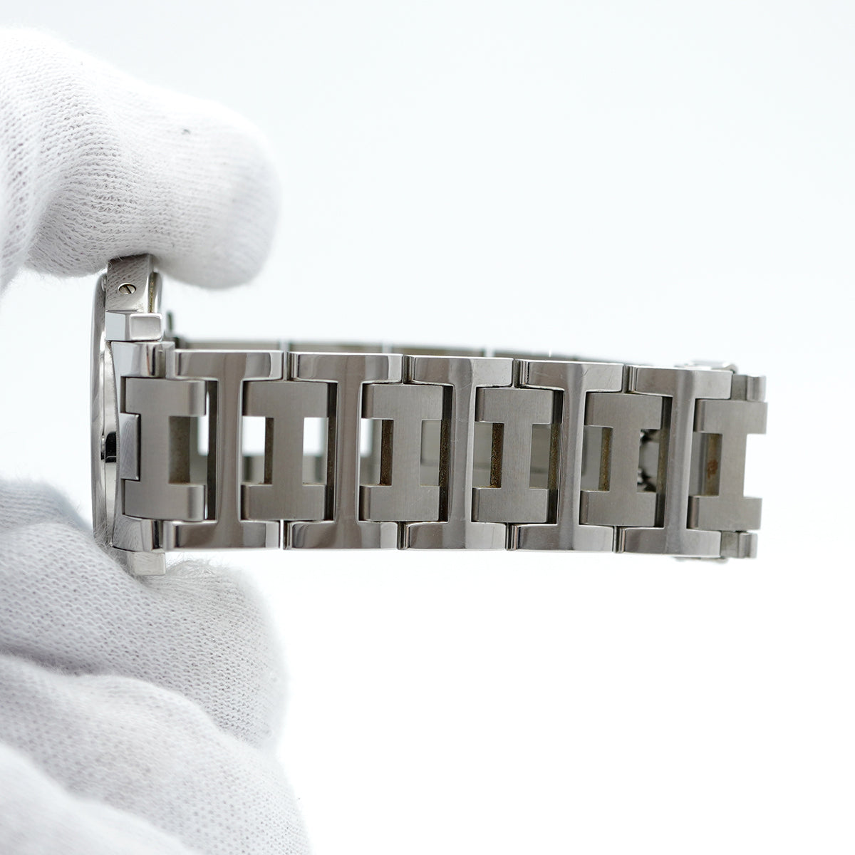 ★最終価格★SALE【5wwm0140】エルメス クリッパー CL6.710 白文字盤【中古】腕時計 メンズ