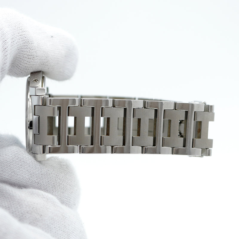 ★最終価格★SALE【5wwm0140】エルメス クリッパー CL6.710 白文字盤【中古】腕時計 メンズ