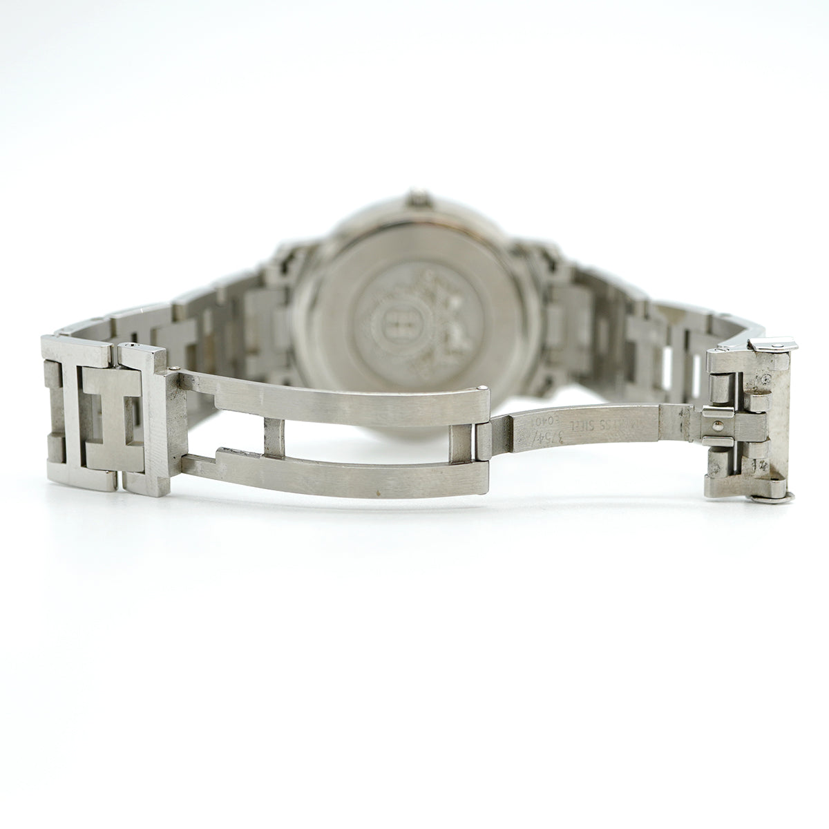 ★最終価格★SALE【5wwm0140】エルメス クリッパー CL6.710 白文字盤【中古】腕時計 メンズ