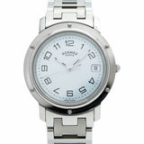 ★最終価格★SALE【5wwm0140】エルメス クリッパー CL6.710 白文字盤【中古】腕時計 メンズ