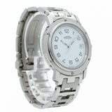 ★最終価格★SALE【5wwm0140】エルメス クリッパー CL6.710 白文字盤【中古】腕時計 メンズ