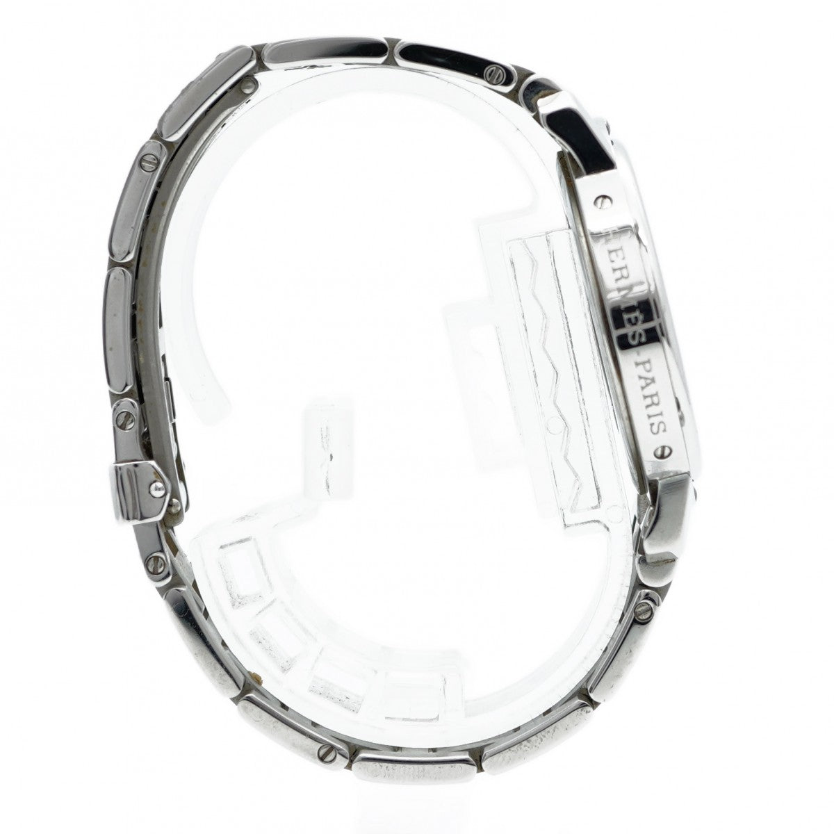 ★最終価格★SALE【5wwm0140】エルメス クリッパー CL6.710 白文字盤【中古】腕時計 メンズ