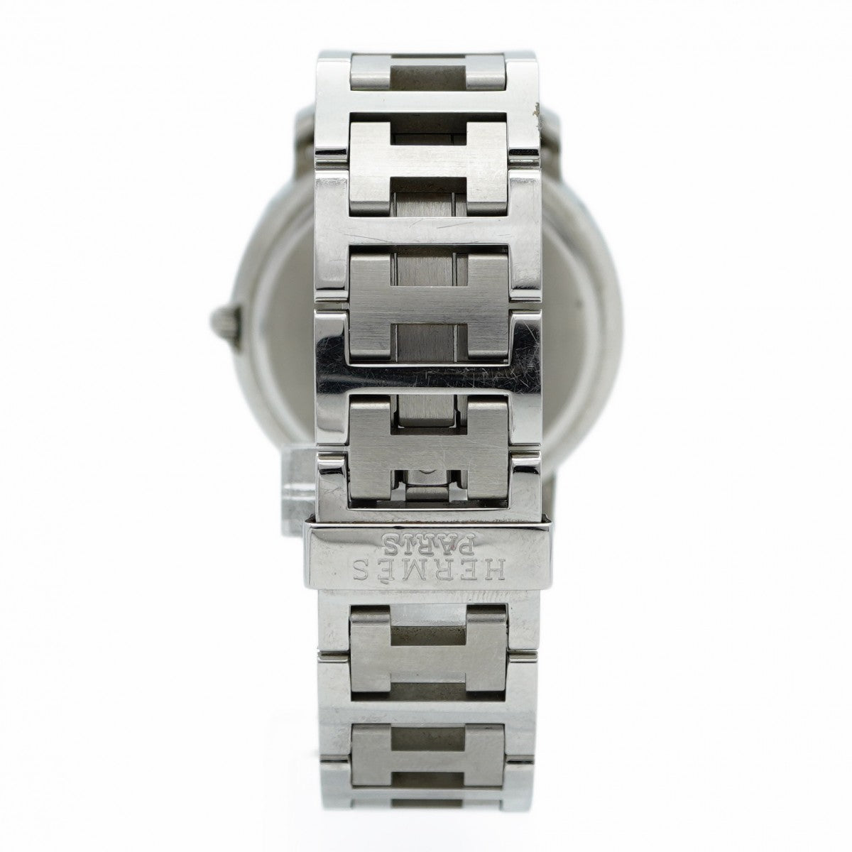 ★最終価格★SALE【5wwm0140】エルメス クリッパー CL6.710 白文字盤【中古】腕時計 メンズ