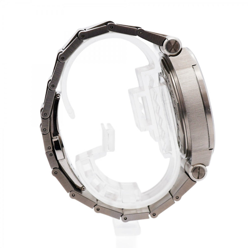 ★最終価格★SALE【5wwm0180】ブルガリ ディアゴノ DG42SCH シルバー/ブラック文字盤【中古】腕時計 メンズ