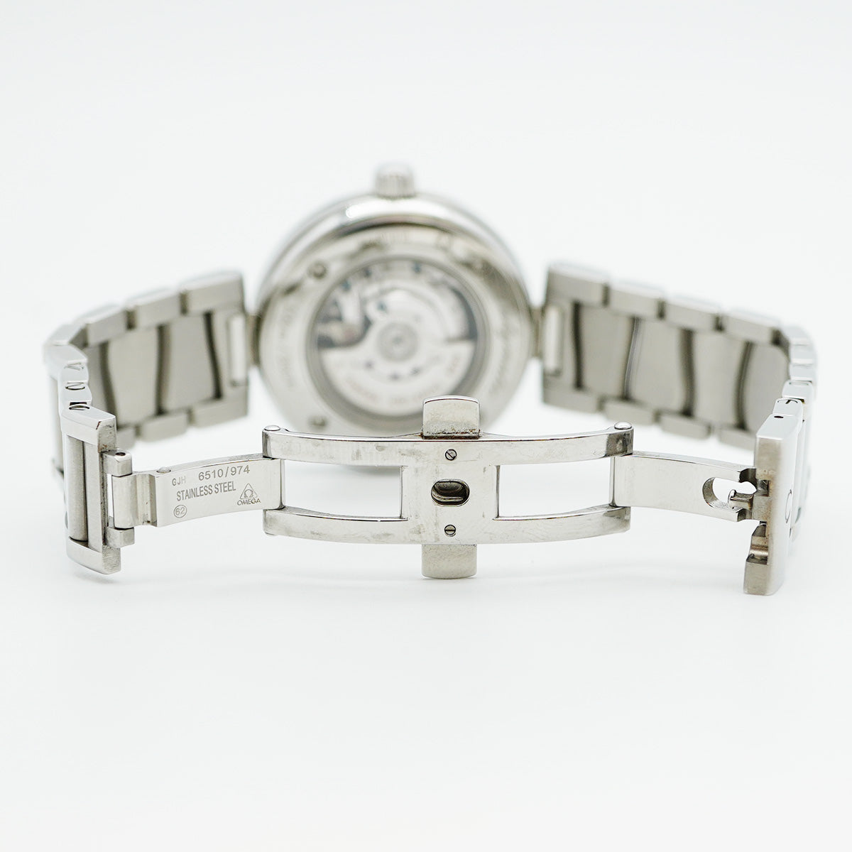 ★SALE【5wwm0205】オメガ デ・ヴィル レディマティック 425.30.34.20.55.001 白文字盤【中古】腕時計 レディース