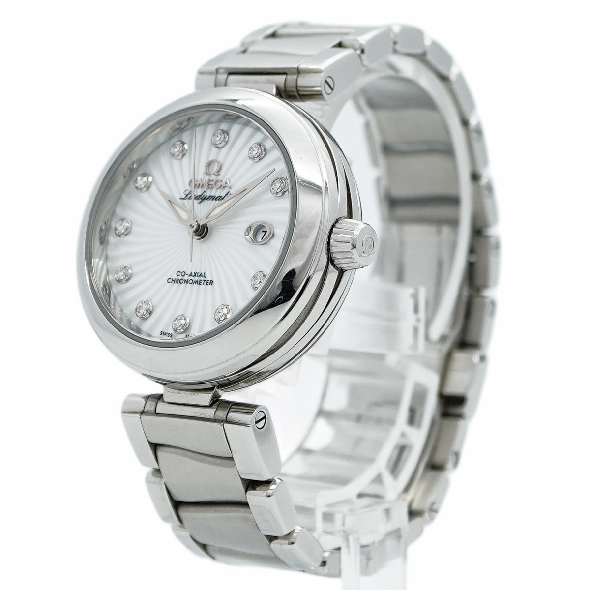 ★SALE【5wwm0205】オメガ デ・ヴィル レディマティック 425.30.34.20.55.001 白文字盤【中古】腕時計 レディース