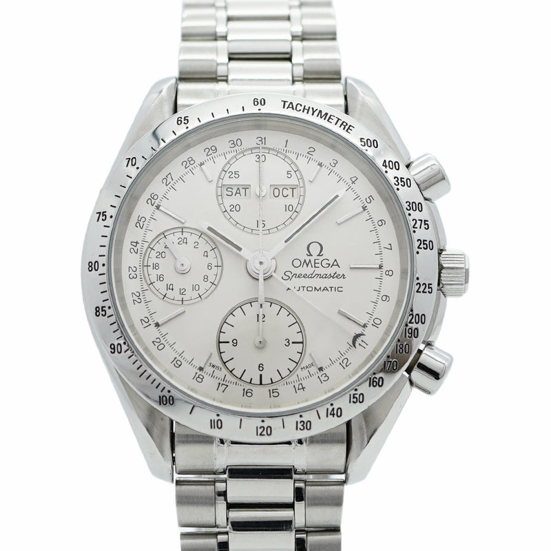 【5wwm0206】オメガ スピードマスター 3521.30 シルバー文字盤【中古】腕時計 メンズ