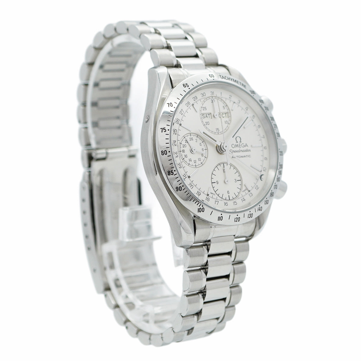 【5wwm0206】オメガ スピードマスター 3521.30 シルバー文字盤【中古】腕時計 メンズ