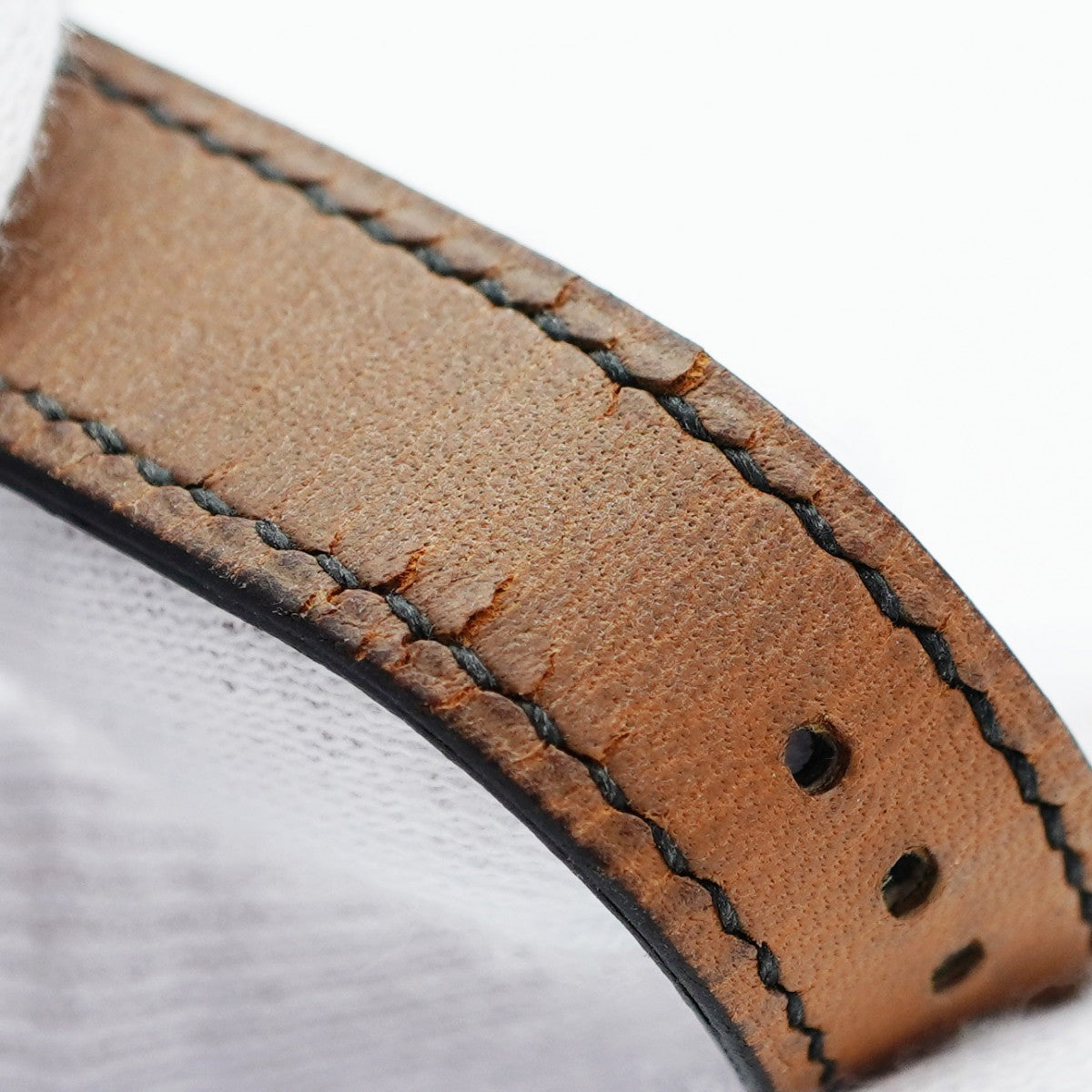 【5wwm0224】エルメス Hウォッチ HH1.210 アイボリー文字盤【中古】腕時計 レディース