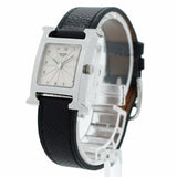 【5wwm0224】エルメス Hウォッチ HH1.210 アイボリー文字盤【中古】腕時計 レディース