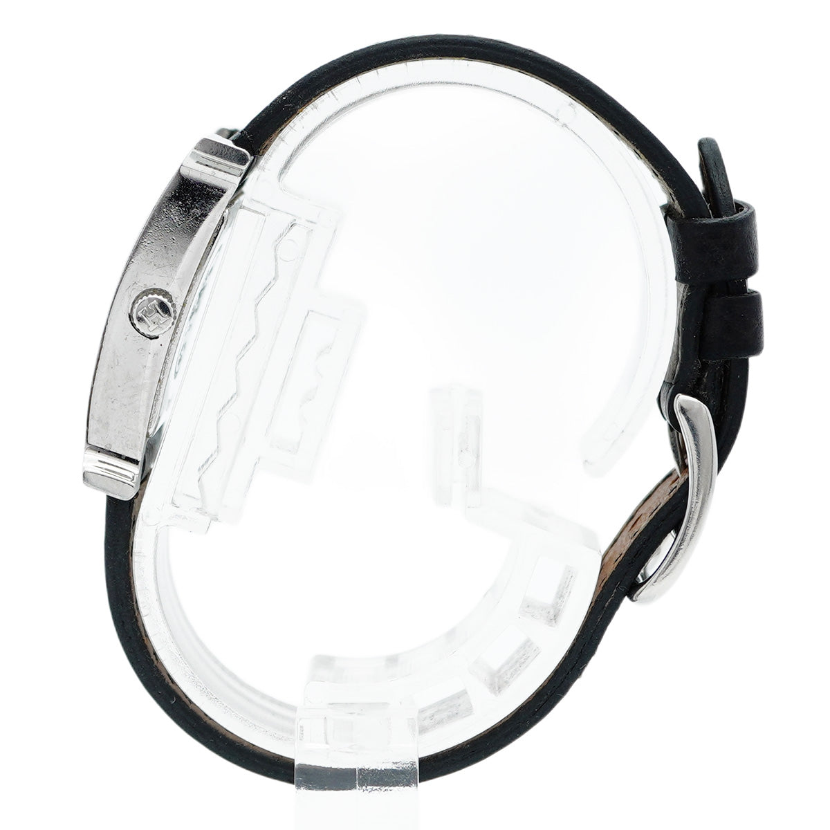 【5wwm0224】エルメス Hウォッチ HH1.210 アイボリー文字盤【中古】腕時計 レディース