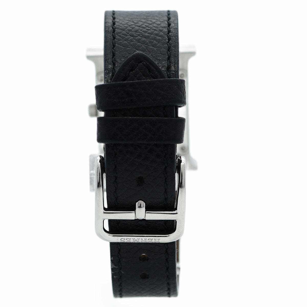 【5wwm0224】エルメス Hウォッチ HH1.210 アイボリー文字盤【中古】腕時計 レディース