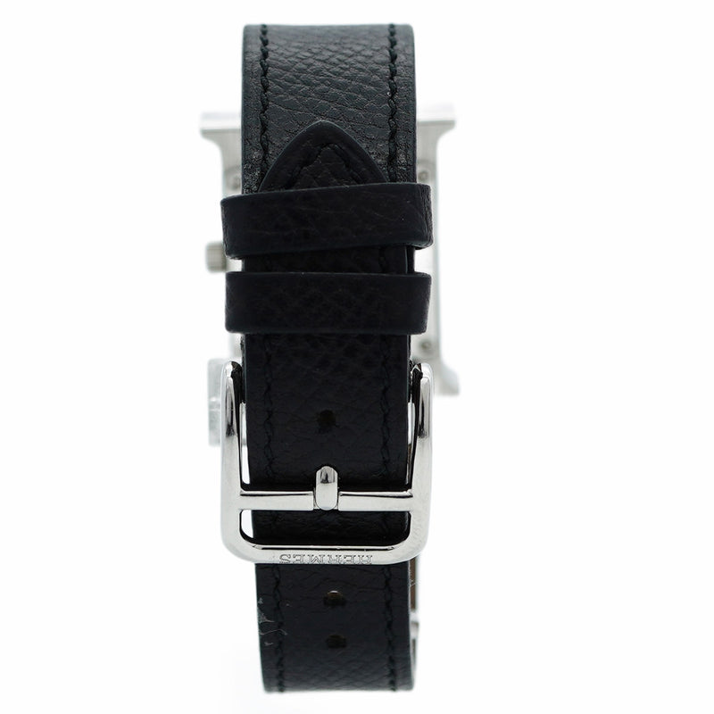 【5wwm0224】エルメス Hウォッチ HH1.210 アイボリー文字盤【中古】腕時計 レディース