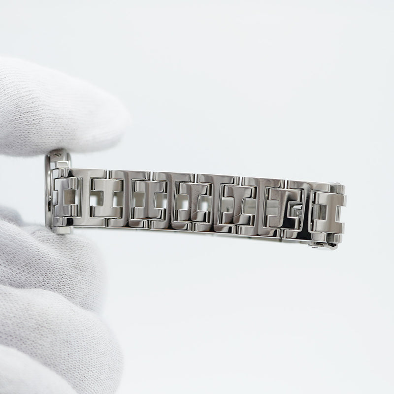 【5wwm0228】エルメス クリッパー CL4.210 青文字盤【中古】腕時計 レディース