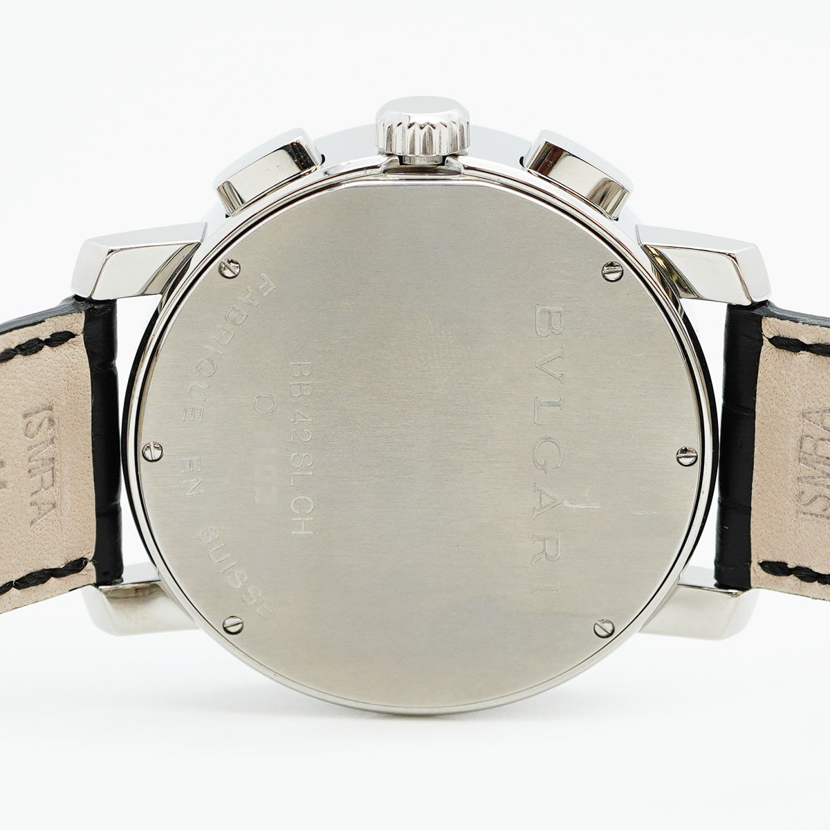 ★SALE【5wwm0241】ブルガリ ブルガリブルガリ BB42SLCH 白文字盤【中古】腕時計 メンズ