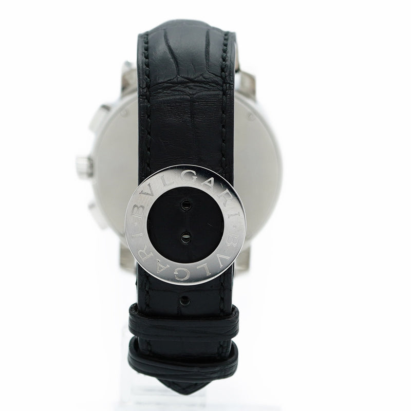 ★SALE【5wwm0241】ブルガリ ブルガリブルガリ BB42SLCH 白文字盤【中古】腕時計 メンズ