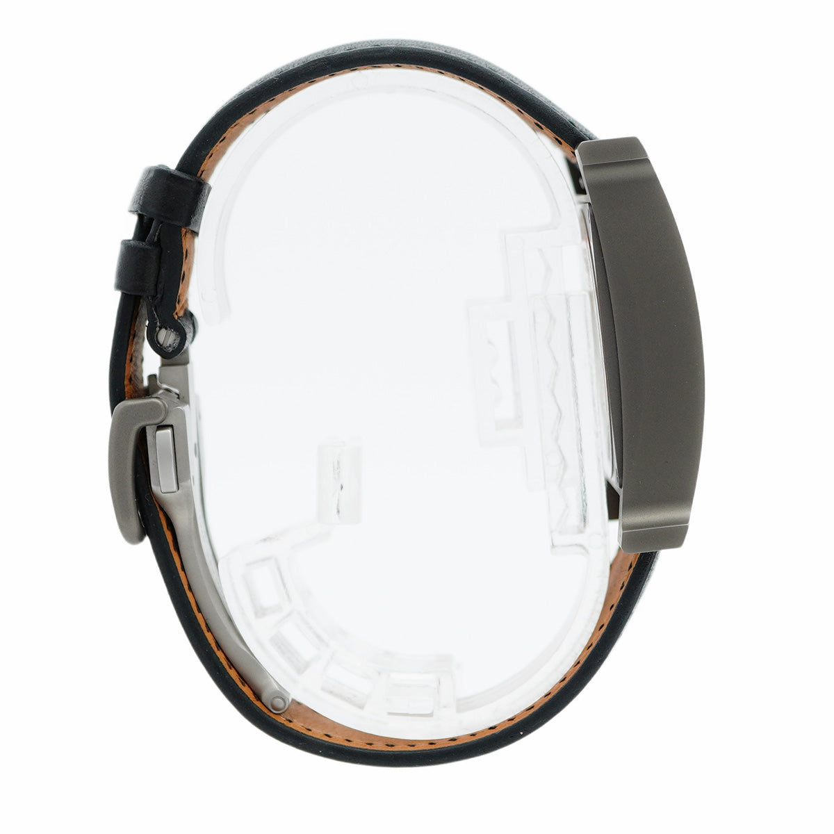 ★SALE【5wwm0248】エルメス Hウォッチ HH5.841 グレー文字盤【中古】腕時計 メンズ