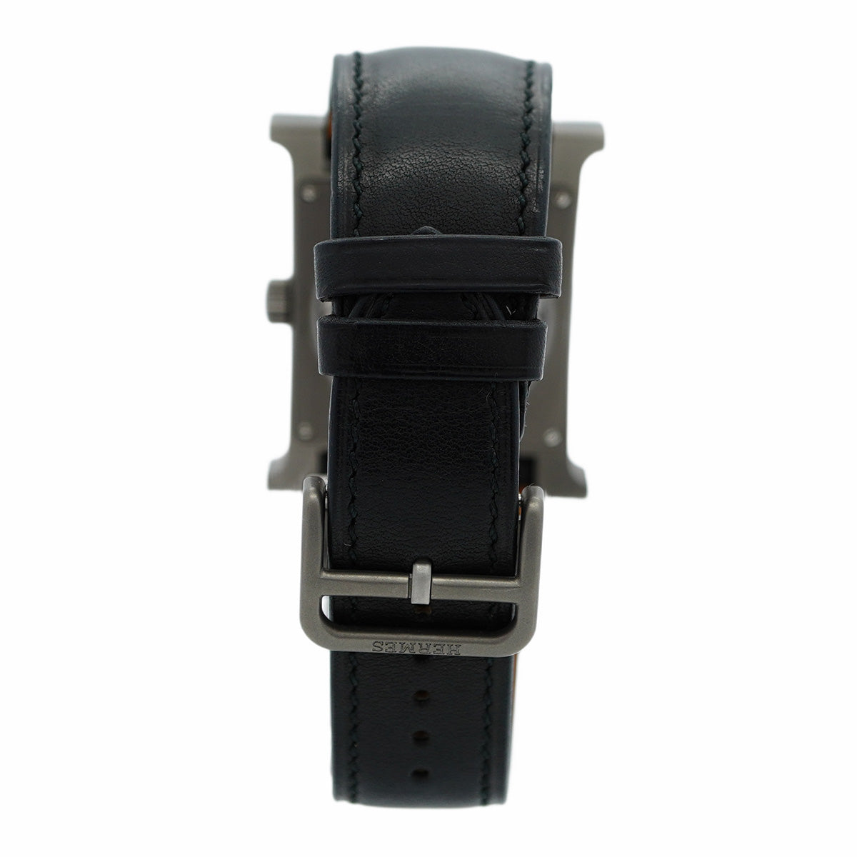 ★SALE【5wwm0248】エルメス Hウォッチ HH5.841 グレー文字盤【中古】腕時計 メンズ