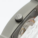 ★SALE【5wwm0248】エルメス Hウォッチ HH5.841 グレー文字盤【中古】腕時計 メンズ