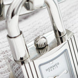 ★SALE【5wwm0256】エルメス ケリーウォッチ KE4.110 白文字盤【中古】腕時計 レディース