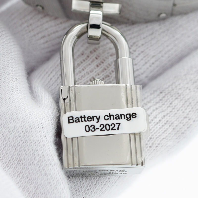 ★SALE【5wwm0256】エルメス ケリーウォッチ KE4.110 白文字盤【中古】腕時計 レディース