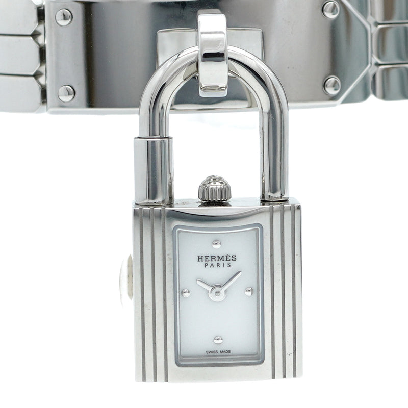 ★SALE【5wwm0256】エルメス ケリーウォッチ KE4.110 白文字盤【中古】腕時計 レディース