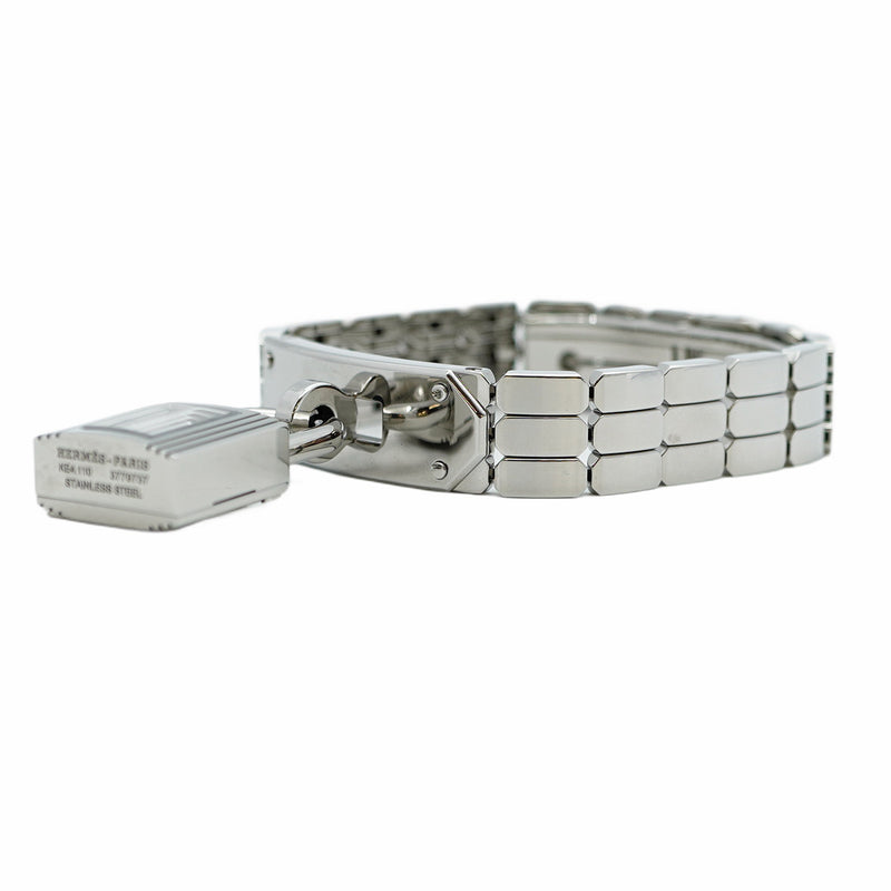 ★SALE【5wwm0256】エルメス ケリーウォッチ KE4.110 白文字盤【中古】腕時計 レディース