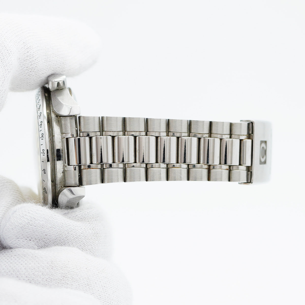 ★SALE【5wwm0262】オメガ スピードマスター ミハエルシューマッハ 3511.12 イエロー文字盤【中古】腕時計 メンズ