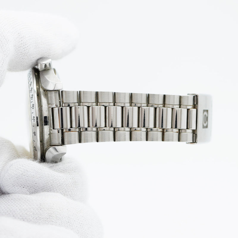 ★SALE【5wwm0262】オメガ スピードマスター ミハエルシューマッハ 3511.12 イエロー文字盤【中古】腕時計 メンズ