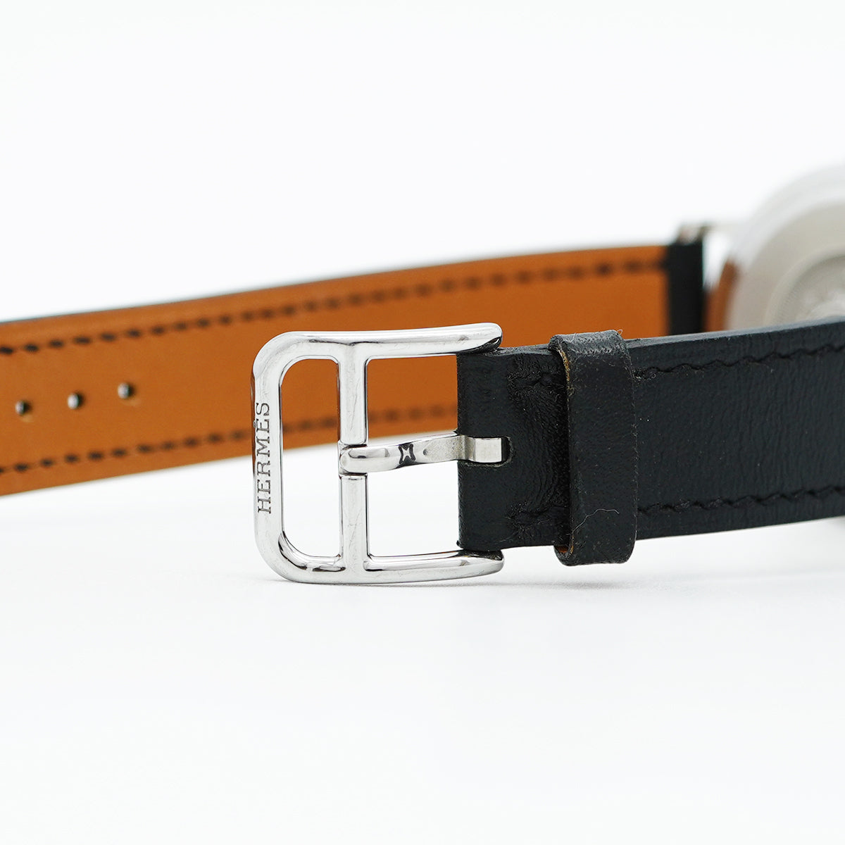 【5wwm0279】エルメス クリッパー CL6.410 グレー文字盤【中古】腕時計 メンズ レディース ユニセックス