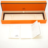 【5wwm0279】エルメス クリッパー CL6.410 グレー文字盤【中古】腕時計 メンズ レディース ユニセックス