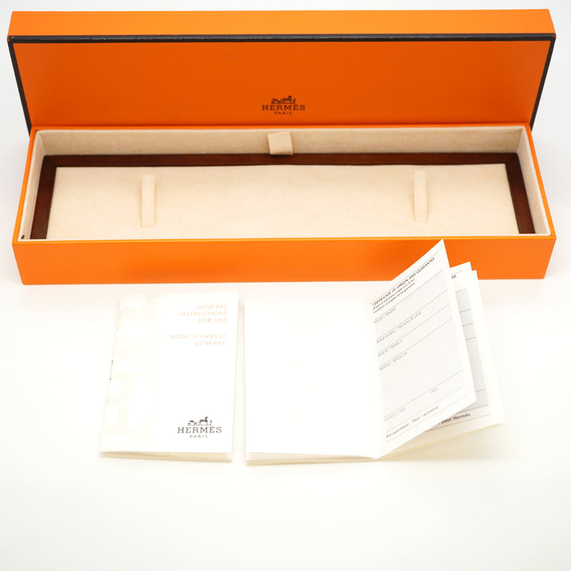 【5wwm0279】エルメス クリッパー CL6.410 グレー文字盤【中古】腕時計 メンズ レディース ユニセックス