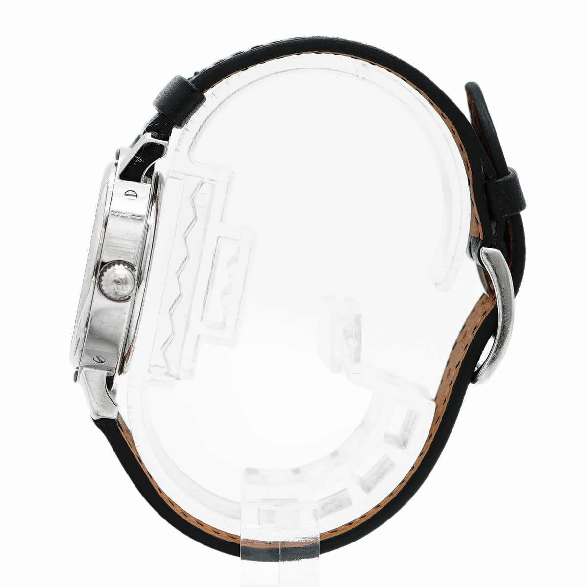 【5wwm0279】エルメス クリッパー CL6.410 グレー文字盤【中古】腕時計 メンズ レディース ユニセックス