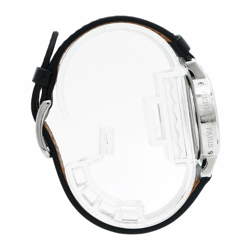 【5wwm0279】エルメス クリッパー CL6.410 グレー文字盤【中古】腕時計 メンズ レディース ユニセックス