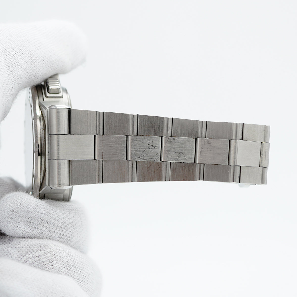 【5wwm0285】ブルガリ ディアゴノ カリブロ303 DG42C14SWGSDCH グレー文字盤【中古】腕時計 メンズ