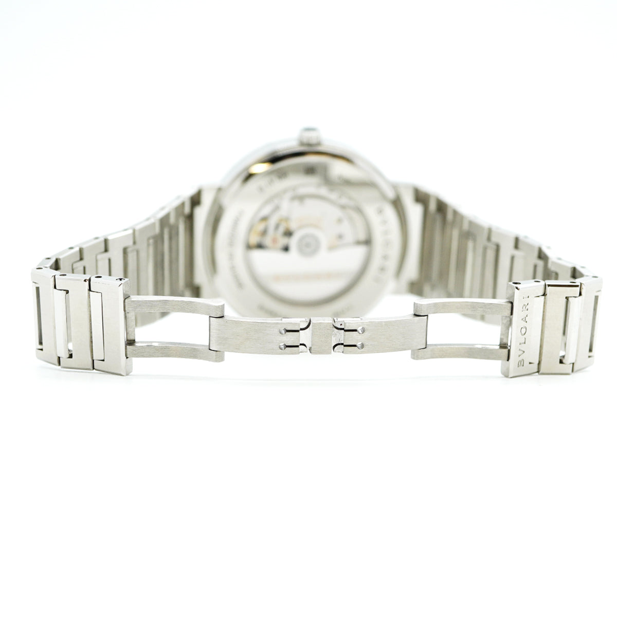 【5wwm0286】ブルガリ ブルガリブルガリ BB41S 青文字盤【中古】腕時計 メンズ