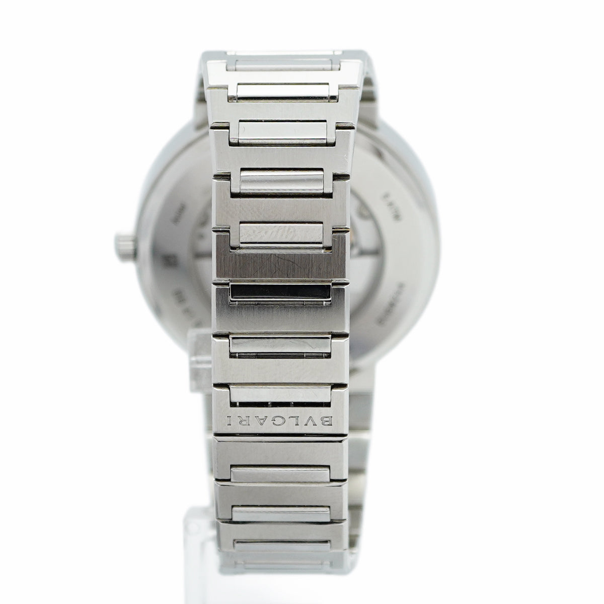 【5wwm0286】ブルガリ ブルガリブルガリ BB41S 青文字盤【中古】腕時計 メンズ