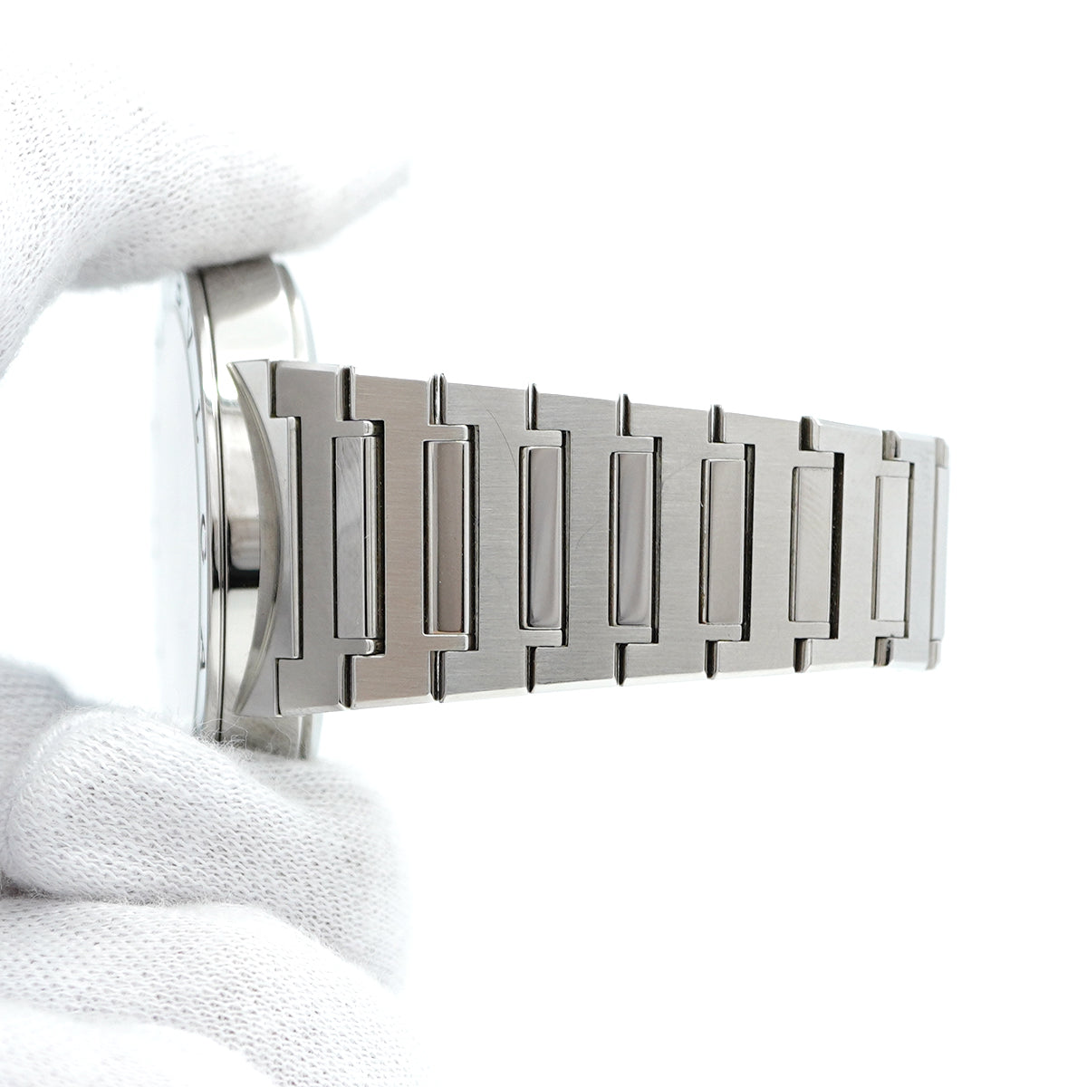 【5wwm0286】ブルガリ ブルガリブルガリ BB41S 青文字盤【中古】腕時計 メンズ