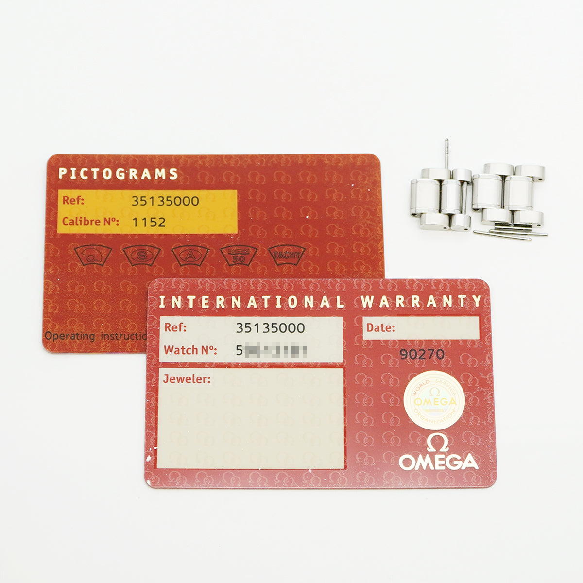 【5wwm0289】オメガ スピードマスター 3513.50 黒文字盤【中古】腕時計 メンズ